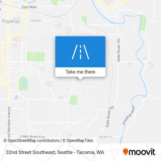 Mapa de 32nd Street Southeast