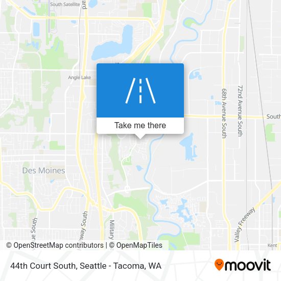Mapa de 44th Court South