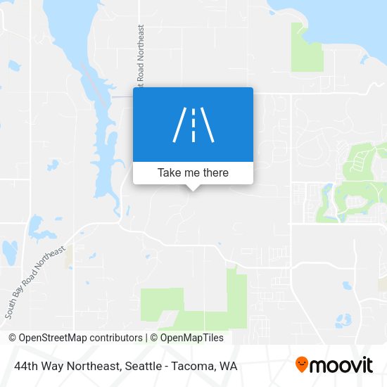 Mapa de 44th Way Northeast