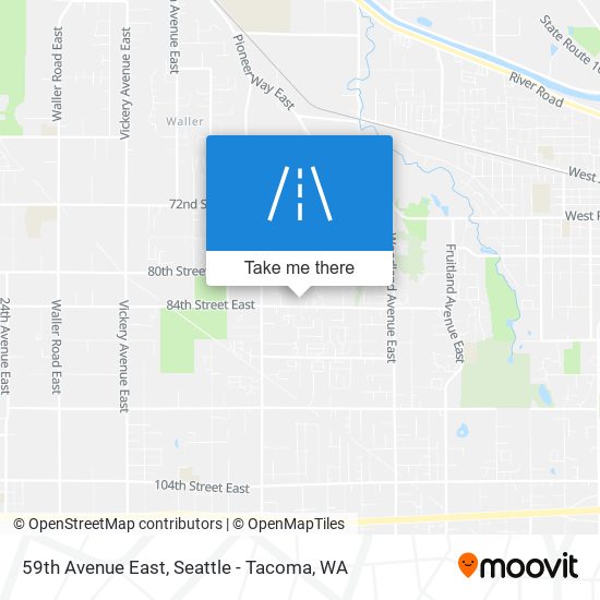 Mapa de 59th Avenue East