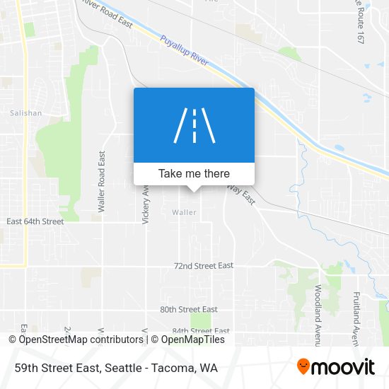 Mapa de 59th Street East