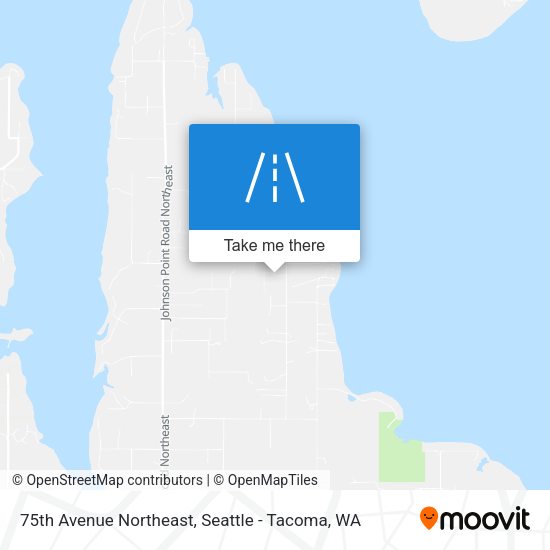 Mapa de 75th Avenue Northeast