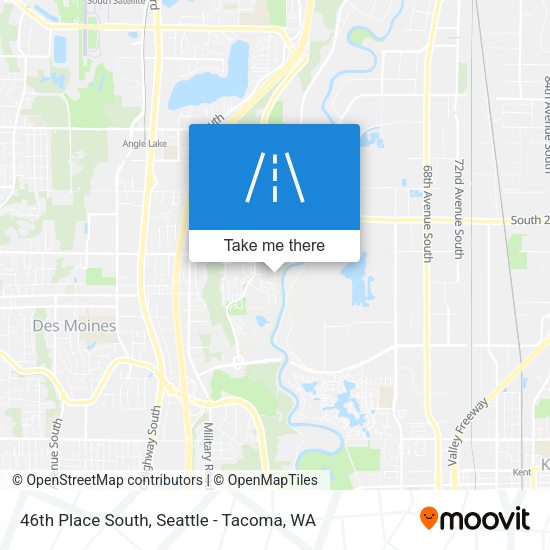 Mapa de 46th Place South