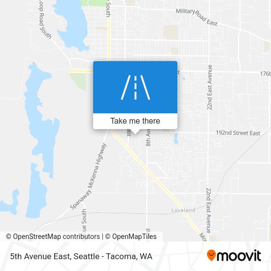 Mapa de 5th Avenue East