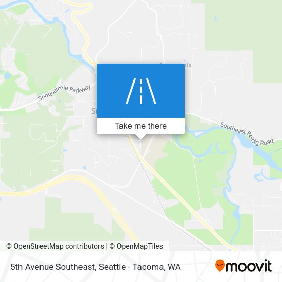5th Avenue Southeast map