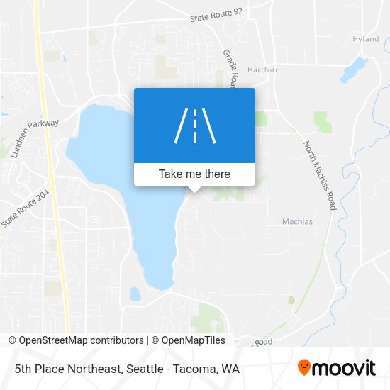 5th Place Northeast map