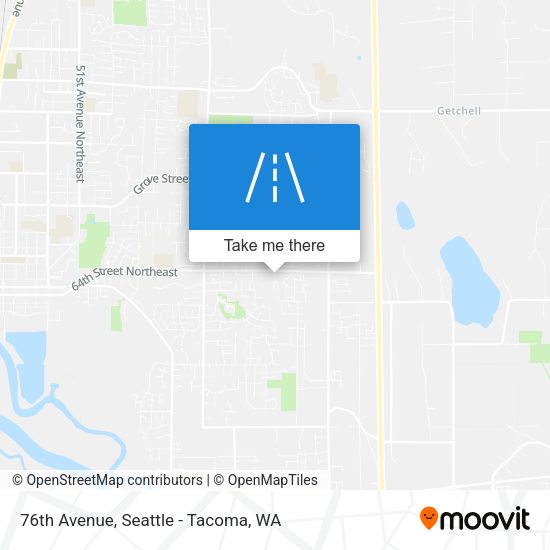 Mapa de 76th Avenue