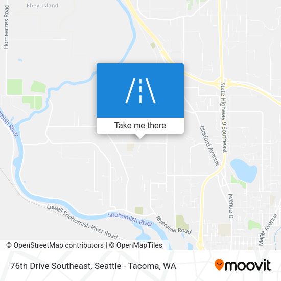 Mapa de 76th Drive Southeast