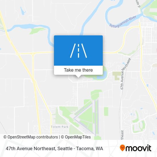 Mapa de 47th Avenue Northeast