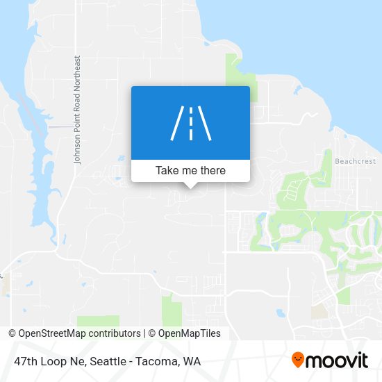 47th Loop Ne map
