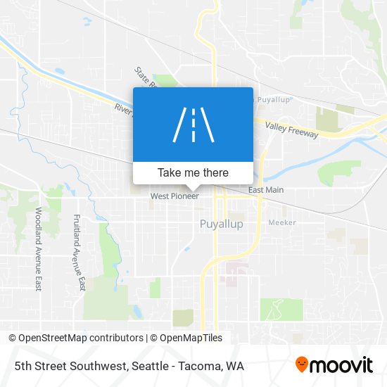 5th Street Southwest map