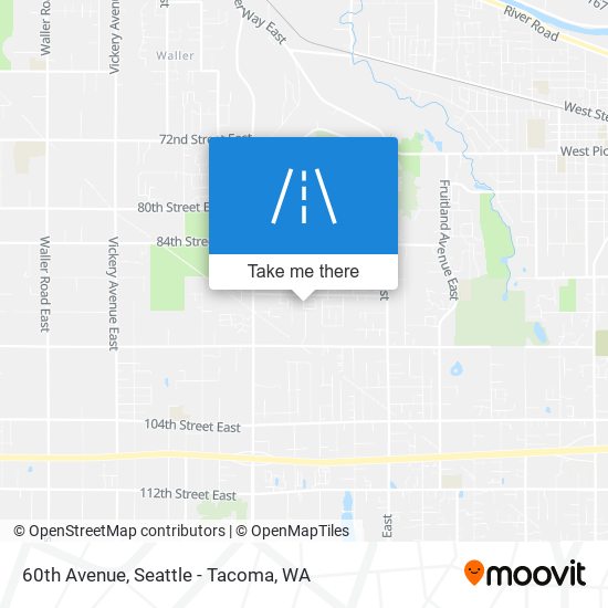 Mapa de 60th Avenue