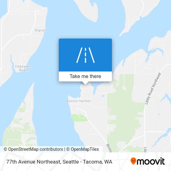 Mapa de 77th Avenue Northeast