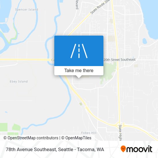 Mapa de 78th Avenue Southeast