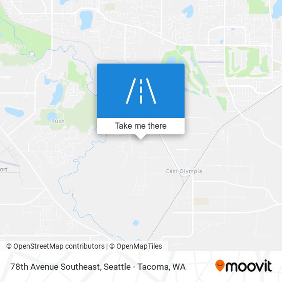 78th Avenue Southeast map