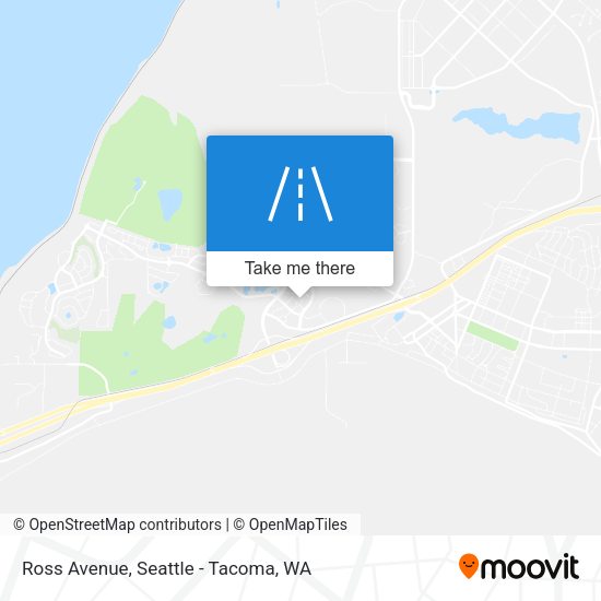 Mapa de Ross Avenue