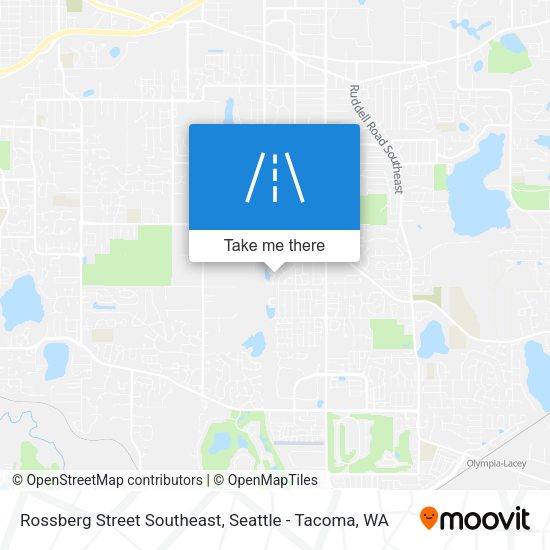 Rossberg Street Southeast map