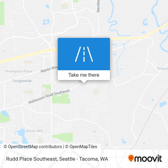 Rudd Place Southeast map