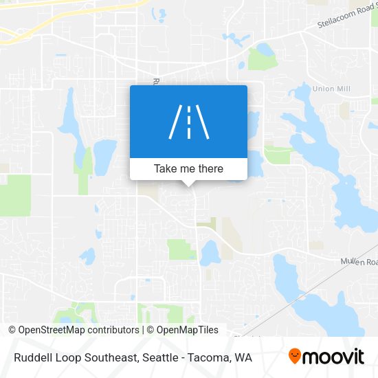 Ruddell Loop Southeast map