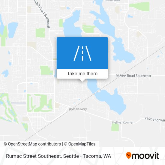 Rumac Street Southeast map
