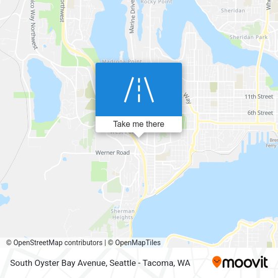 Mapa de South Oyster Bay Avenue