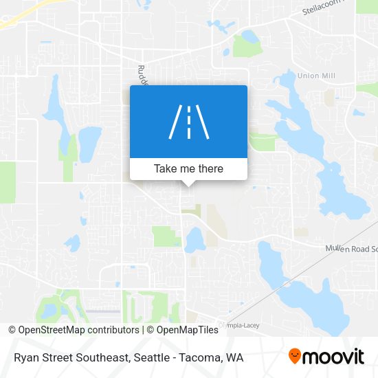 Mapa de Ryan Street Southeast