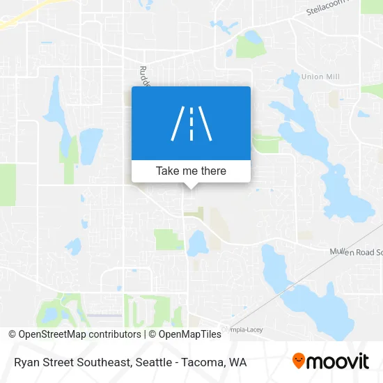 Ryan Street Southeast map