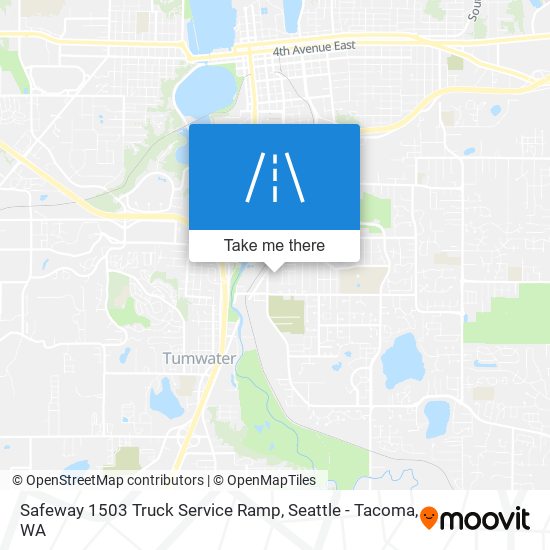 Safeway 1503 Truck Service Ramp map