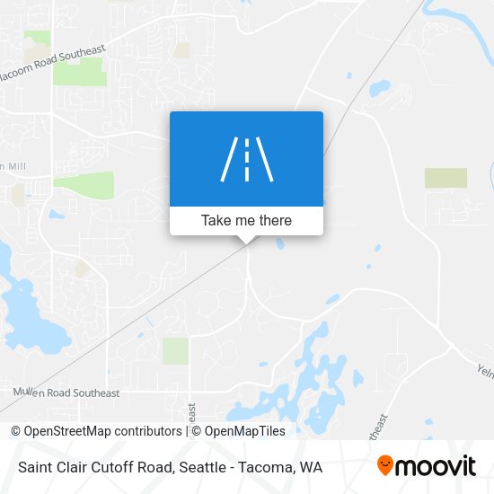Mapa de Saint Clair Cutoff Road