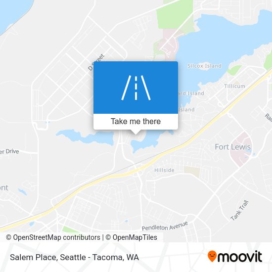 Salem Place map