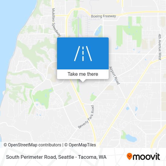 Mapa de South Perimeter Road