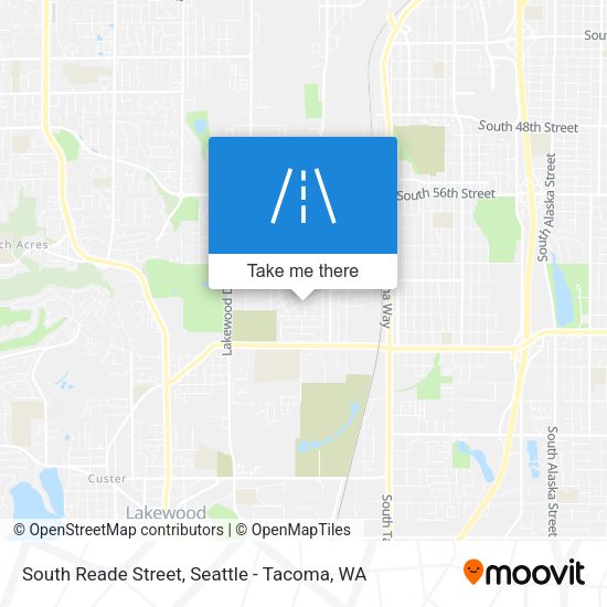 Mapa de South Reade Street