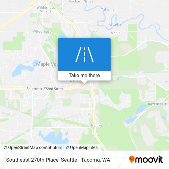Mapa de Southeast 270th Place