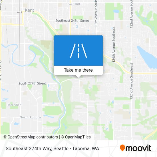 Southeast 274th Way map