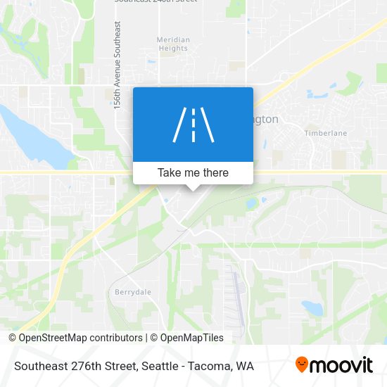 Southeast 276th Street map