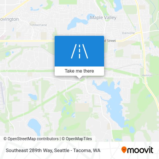 Mapa de Southeast 289th Way