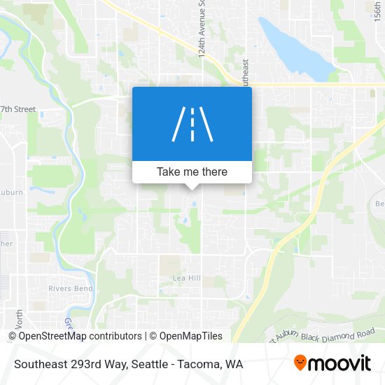Mapa de Southeast 293rd Way