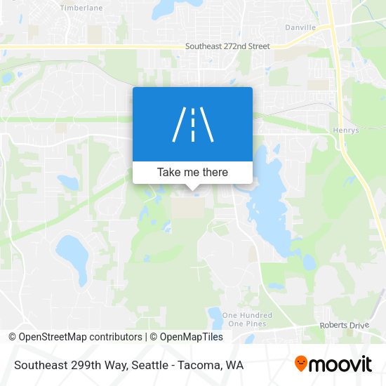 Southeast 299th Way map
