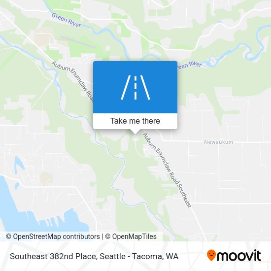 Mapa de Southeast 382nd Place