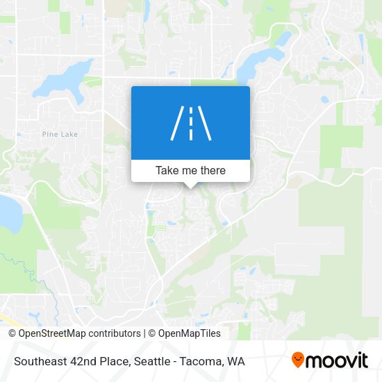 Mapa de Southeast 42nd Place