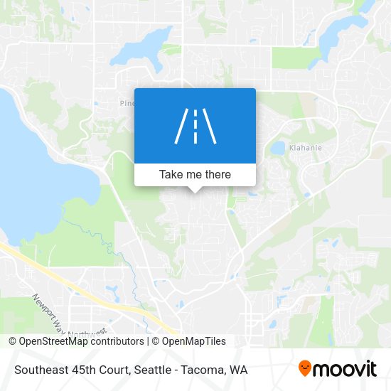 Mapa de Southeast 45th Court