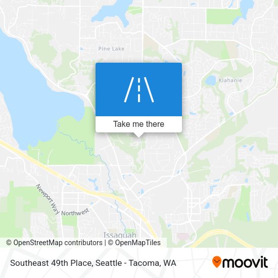 Mapa de Southeast 49th Place