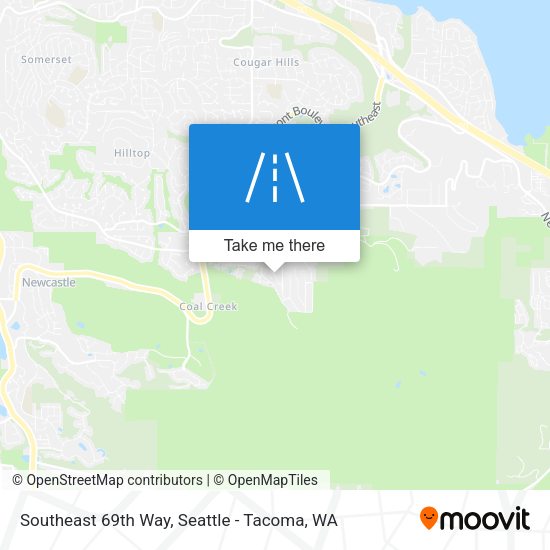 Mapa de Southeast 69th Way