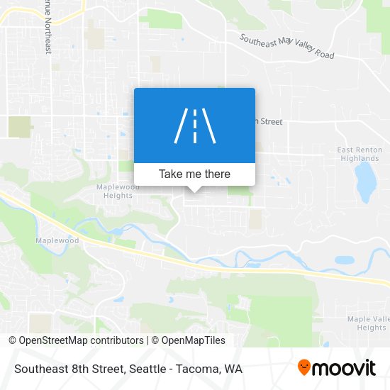 Mapa de Southeast 8th Street