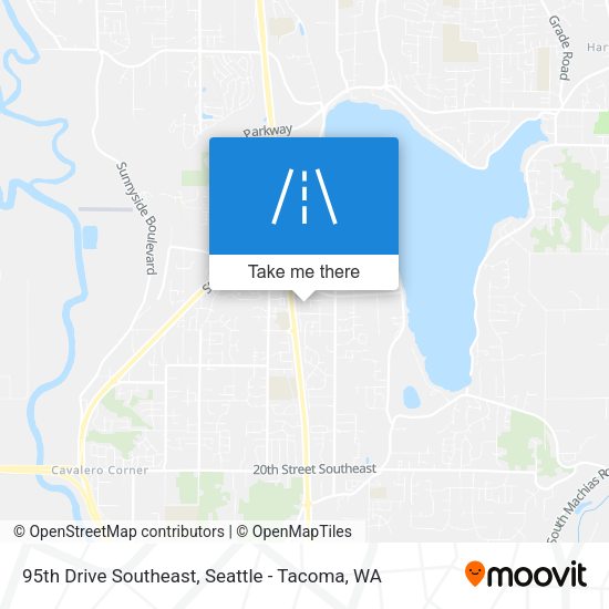 Mapa de 95th Drive Southeast