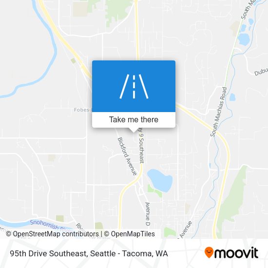 Mapa de 95th Drive Southeast