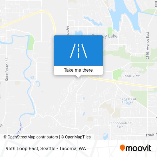 95th Loop East map