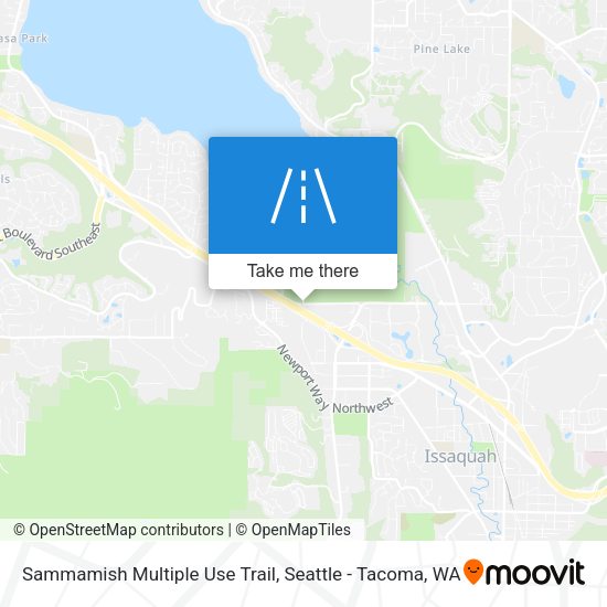 Mapa de Sammamish Multiple Use Trail
