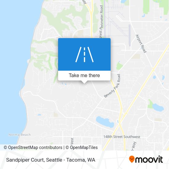Sandpiper Court map