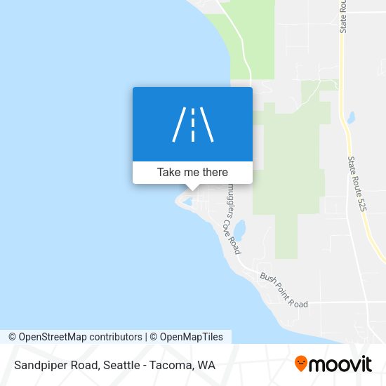 Sandpiper Road map